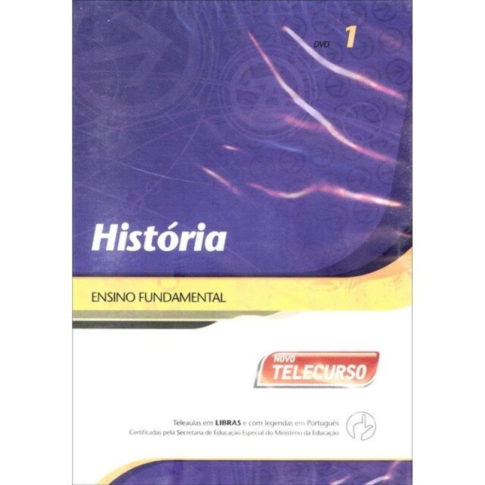 Novo Telecurso - Ensino Fundamental - Dvd - Historia - Vol. 1