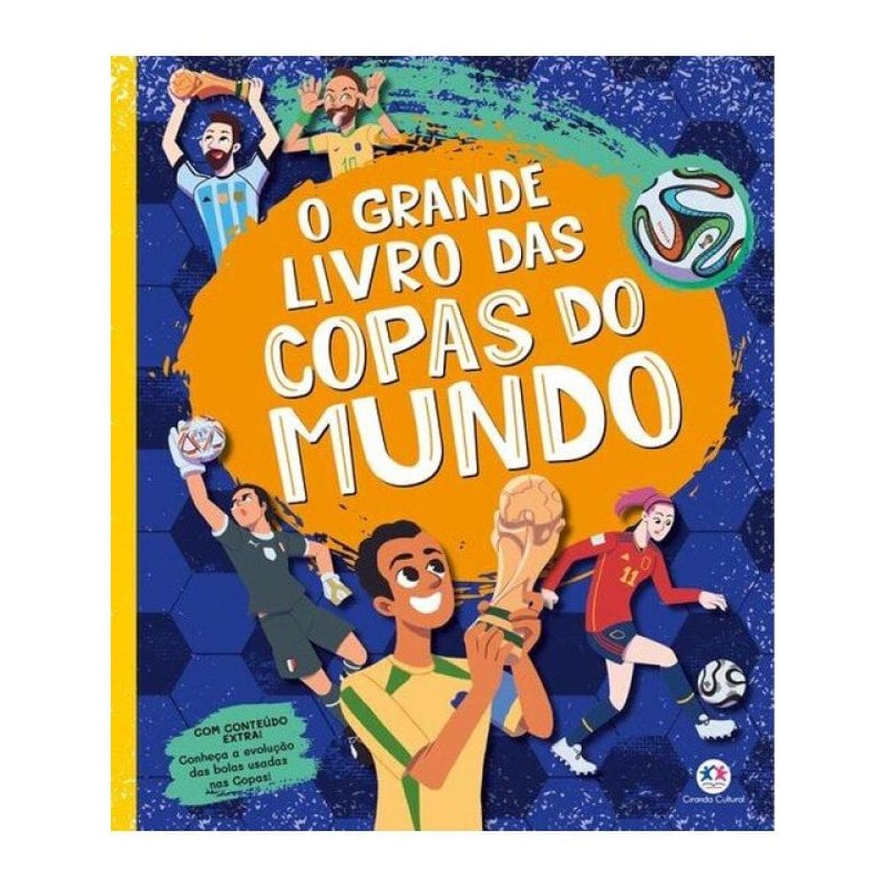 O Grande Livro Das Copas Do Mundo - Com Figurinhas