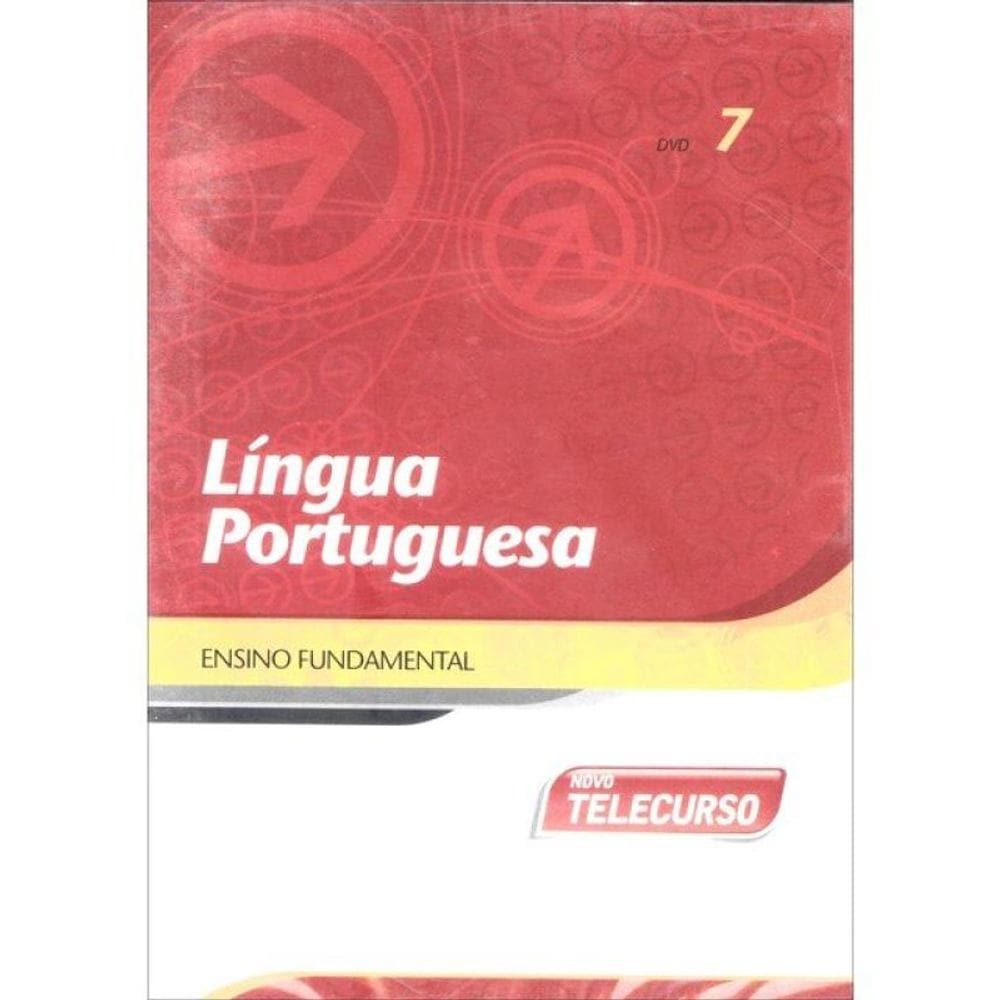 Lingua Portuguesa Dvd 7 - Novo Telecurso Ensino Fundamental - Aulas 31 A 35
