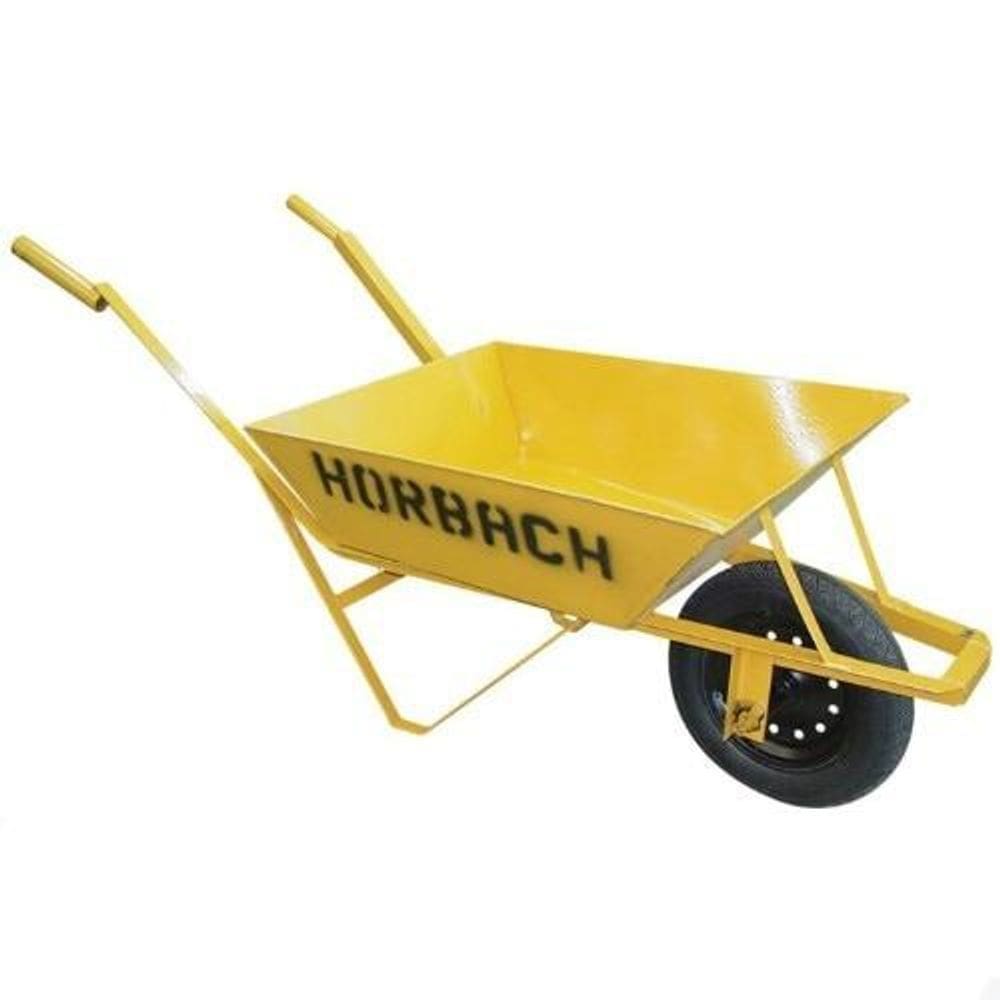 Carrinho de Mão Horbach com Pneu Reforçado, 60 litros - RH60