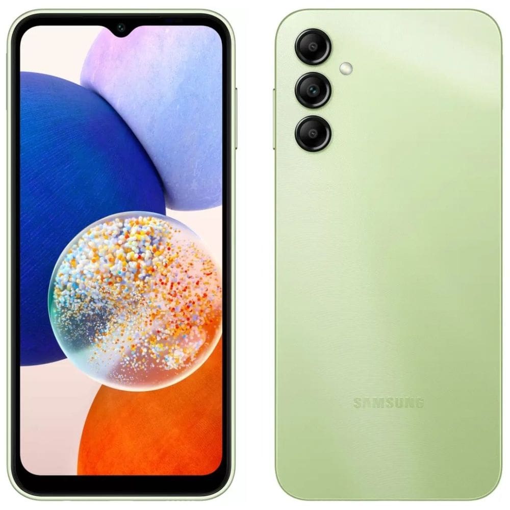 Usado: Samsung A14 64 GB Verde - Muito Bom