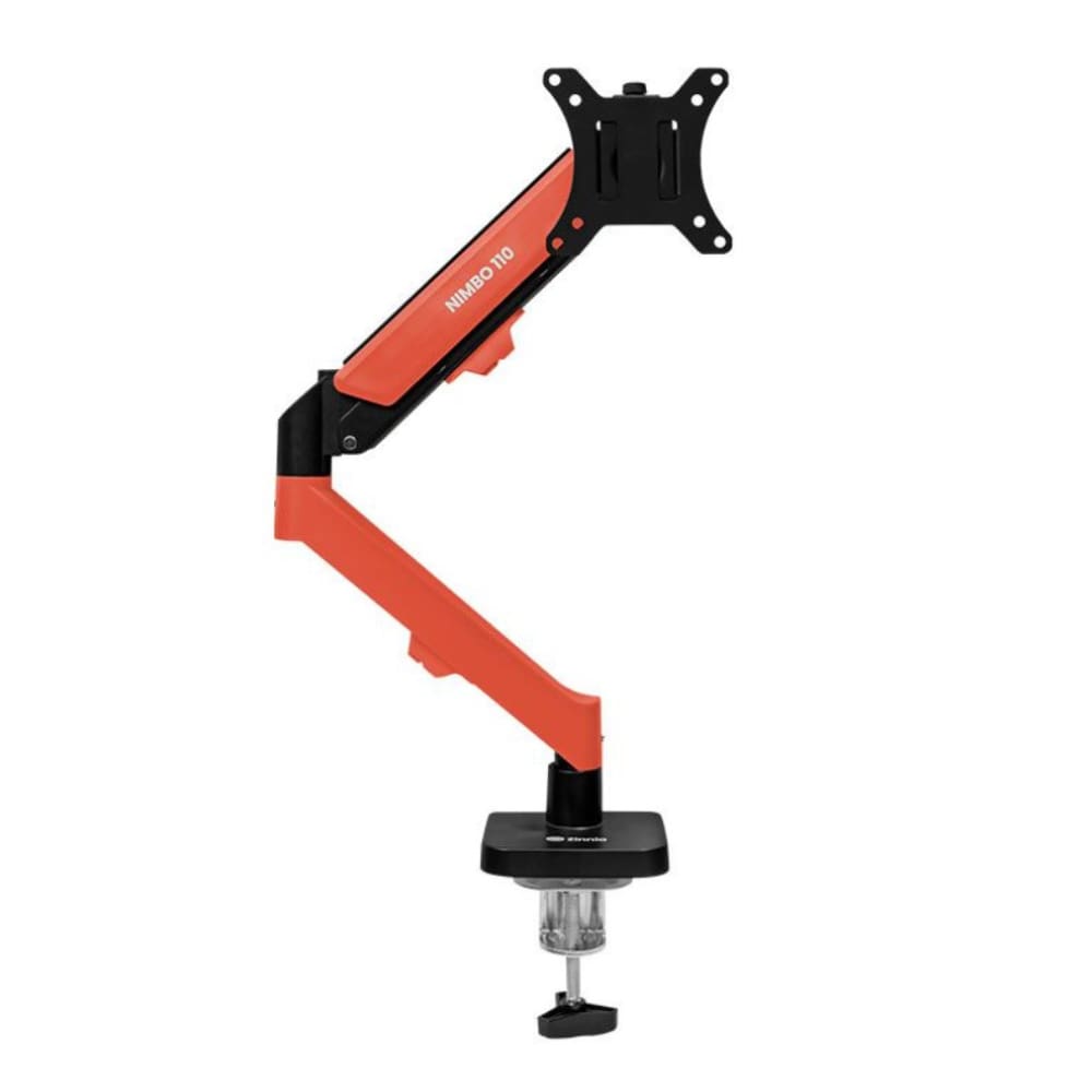 Suporte Articulado Para Monitor Zinnia Nimbo 110 Fire Red Edition 13” a 32” Preto - ZNO-FRED110-BL01