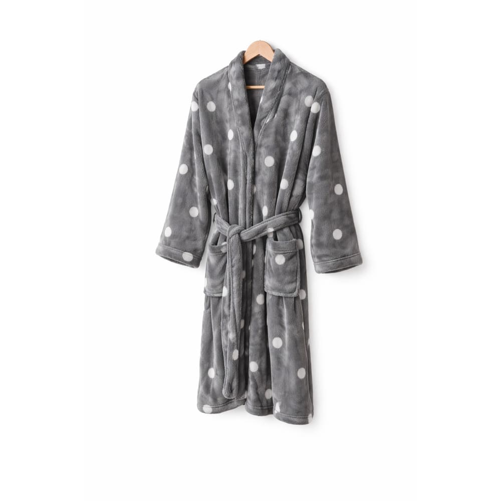 Roupão De Plush Peluciado Toque de Seda Vintage P - Kacyumara - Ball Storm