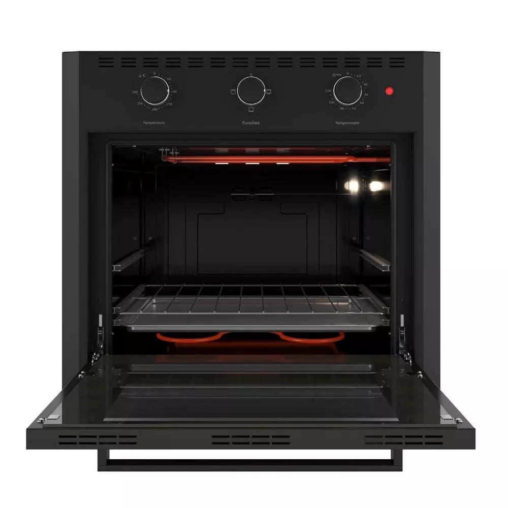 Forno Elétrico de Embutir Nardelli 60 Litros Black E60 127V