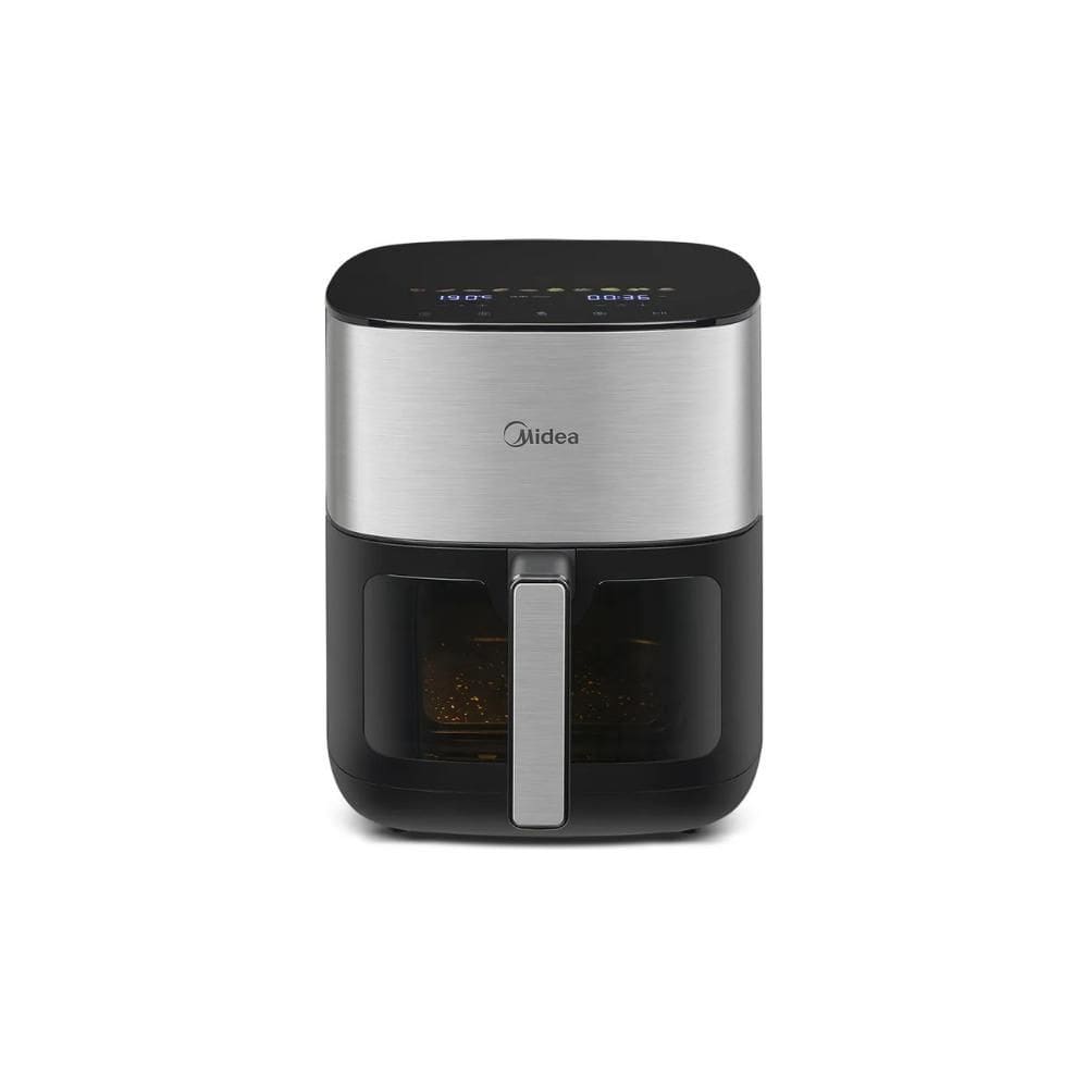 Fritadeira Air Fryer 6L Smart Chef Pro Midea Cor Inox 220V