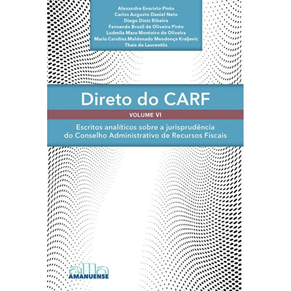Direto Do Carf - Volume Vi