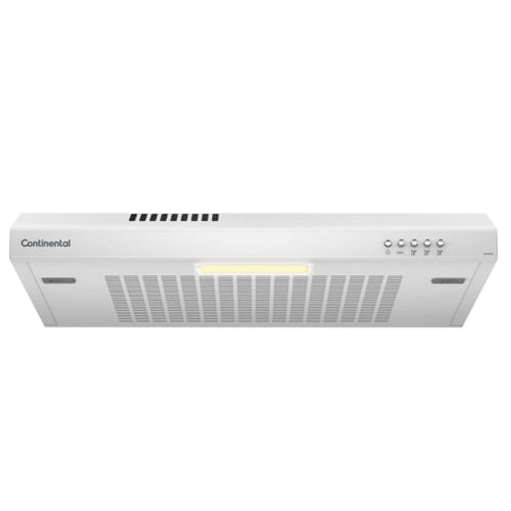 Depurador de Ar Continental 80cm Branco Alto Poder de Sucção e 3 Velocidades (DC8PW)