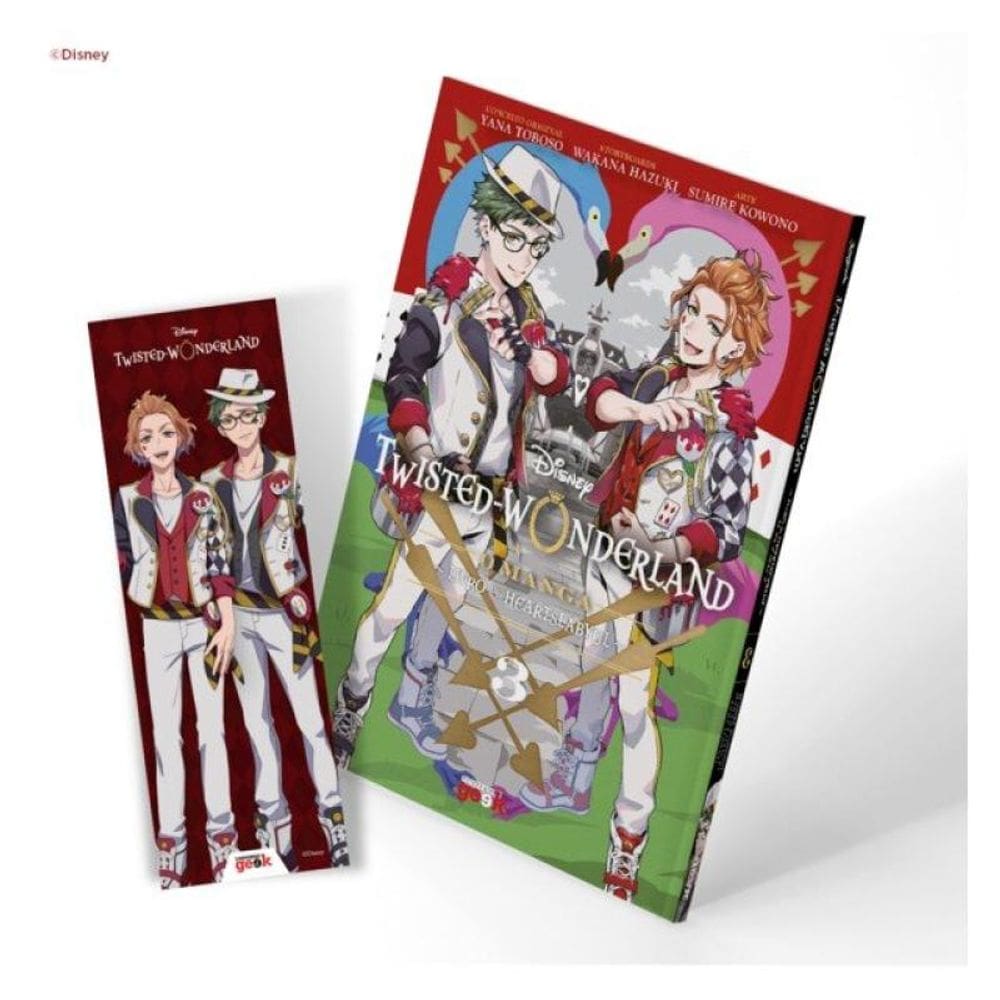 Disney Twisted-Wonderland: O Mangá – Livro De Heartslabyul – 3 - Vol. 3