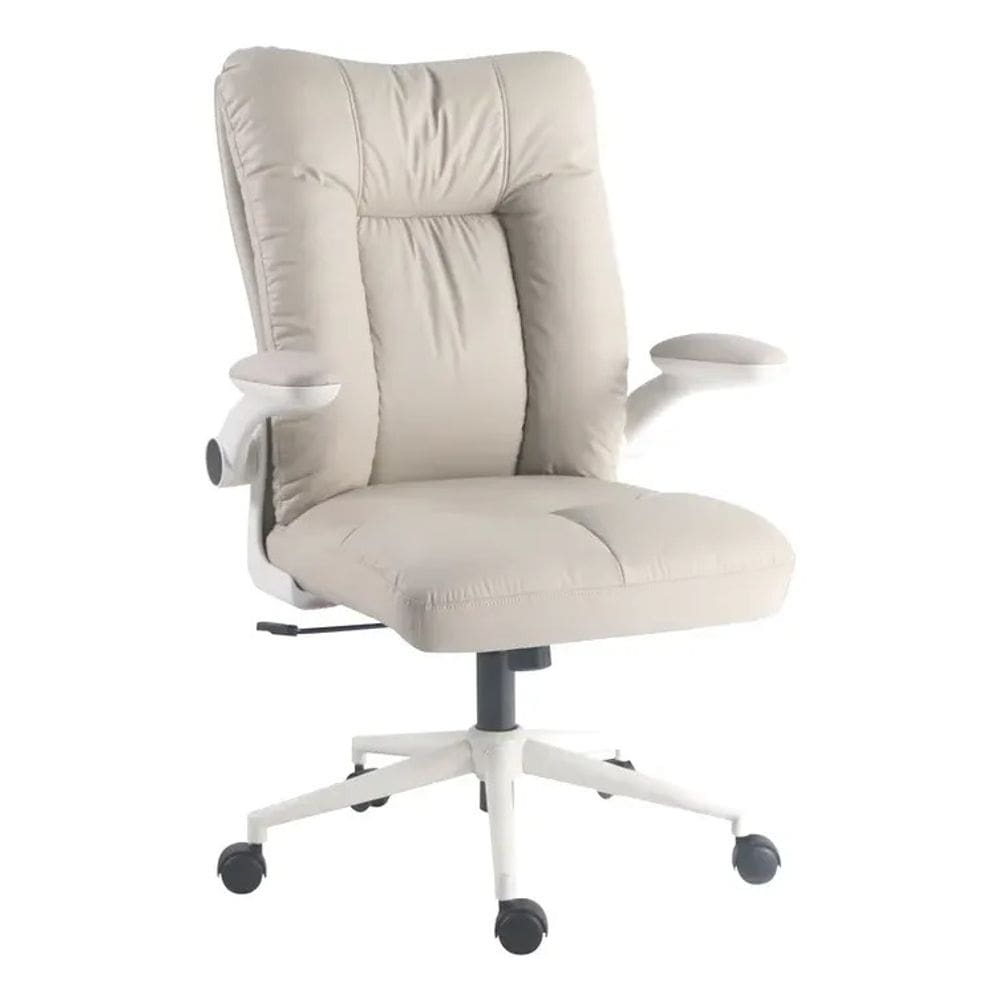 Cadeira Escritorio Executiva Cloud Cotton Bege Ate 150kg Bege