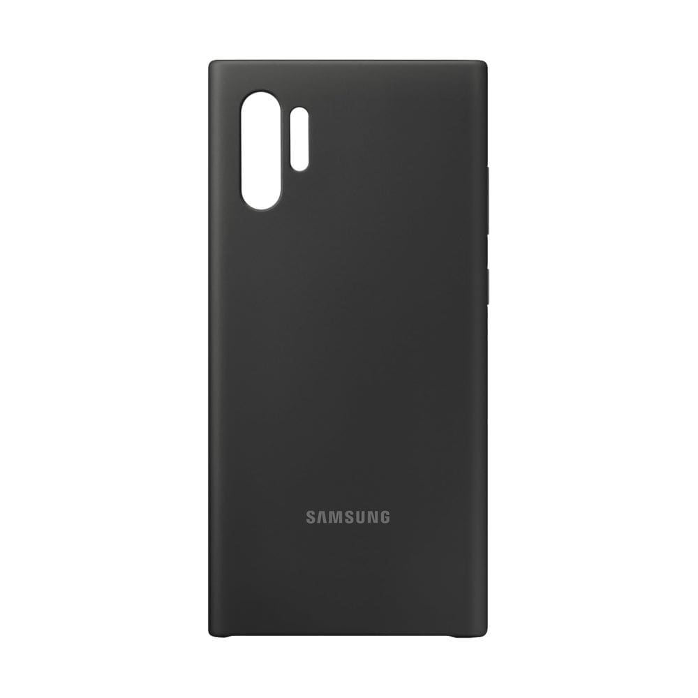 Capa Samsung Galaxy Note10+ traseira de silicone preta