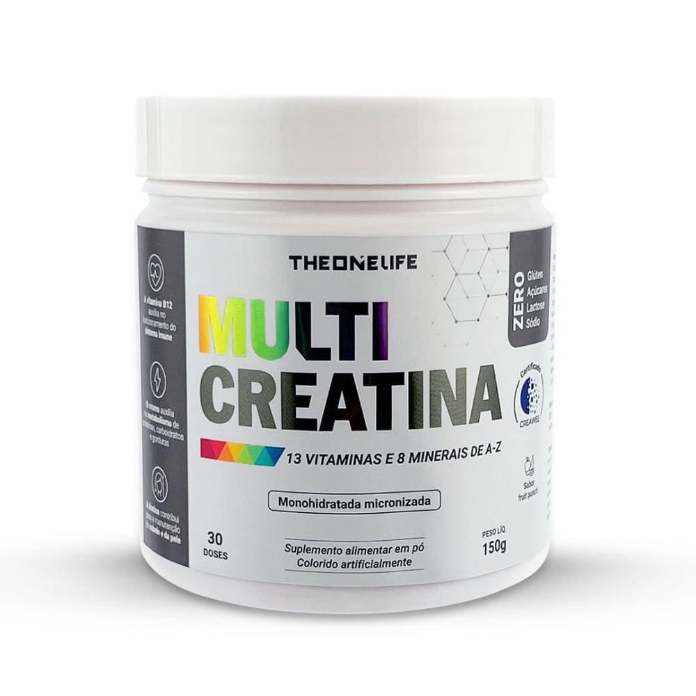 MultiCreatina em Pó com Vitaminas AZ | MultiCreatina
