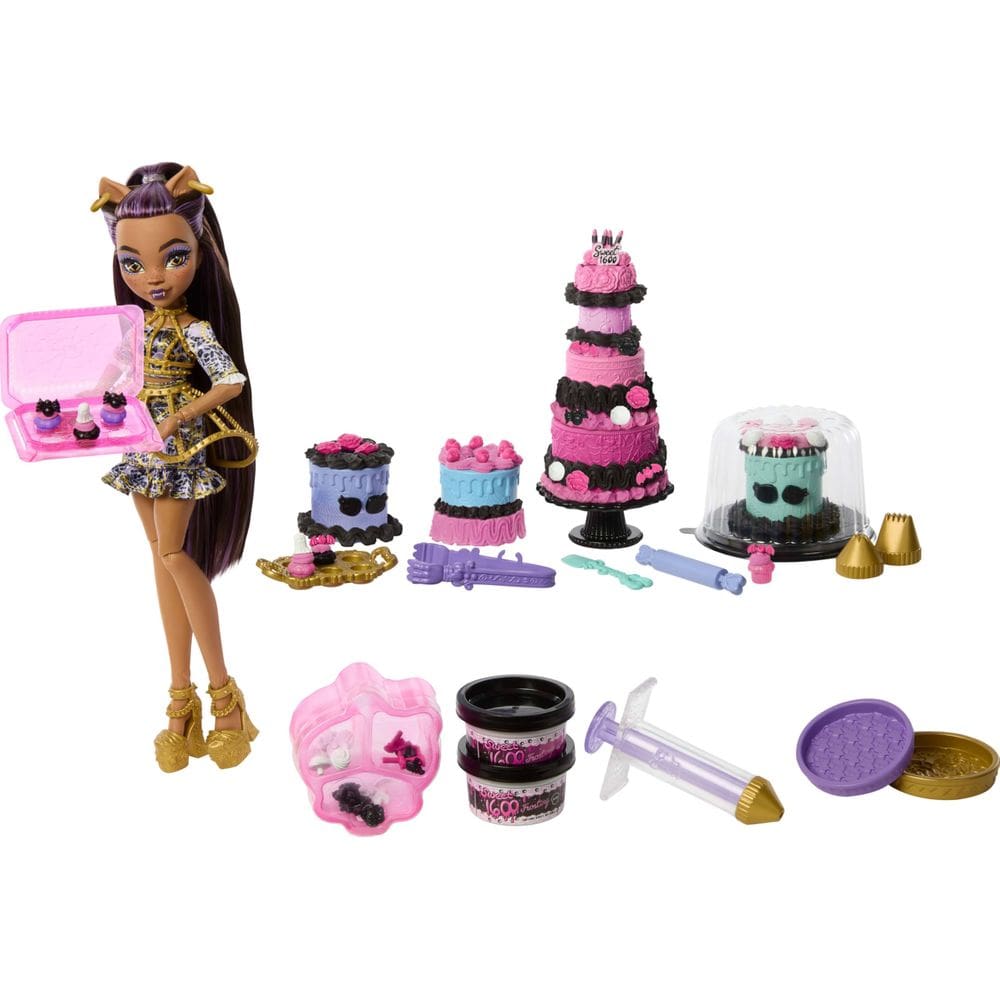 Kit de Decoração de Bolo Monster High Clawdeen Wolf
