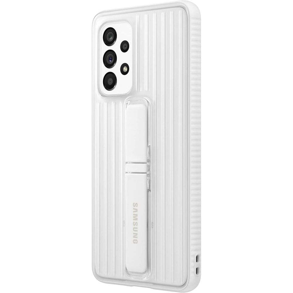 Capa Protetora com Suporte para Samsung Galaxy A53 5G Branca