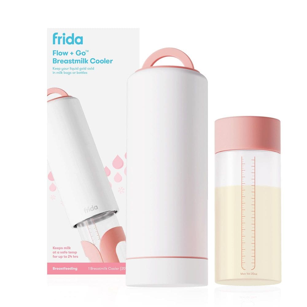 Cooler para Leite Materno Frida Mom Flow + Go Portátil 590 ml