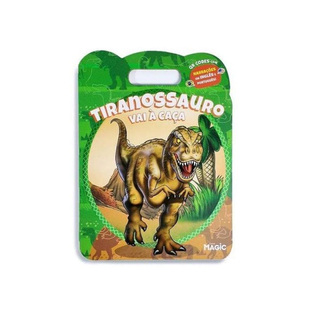 Tiranossauro Vai À Caça - Texto E Narração Em Português E Inglês