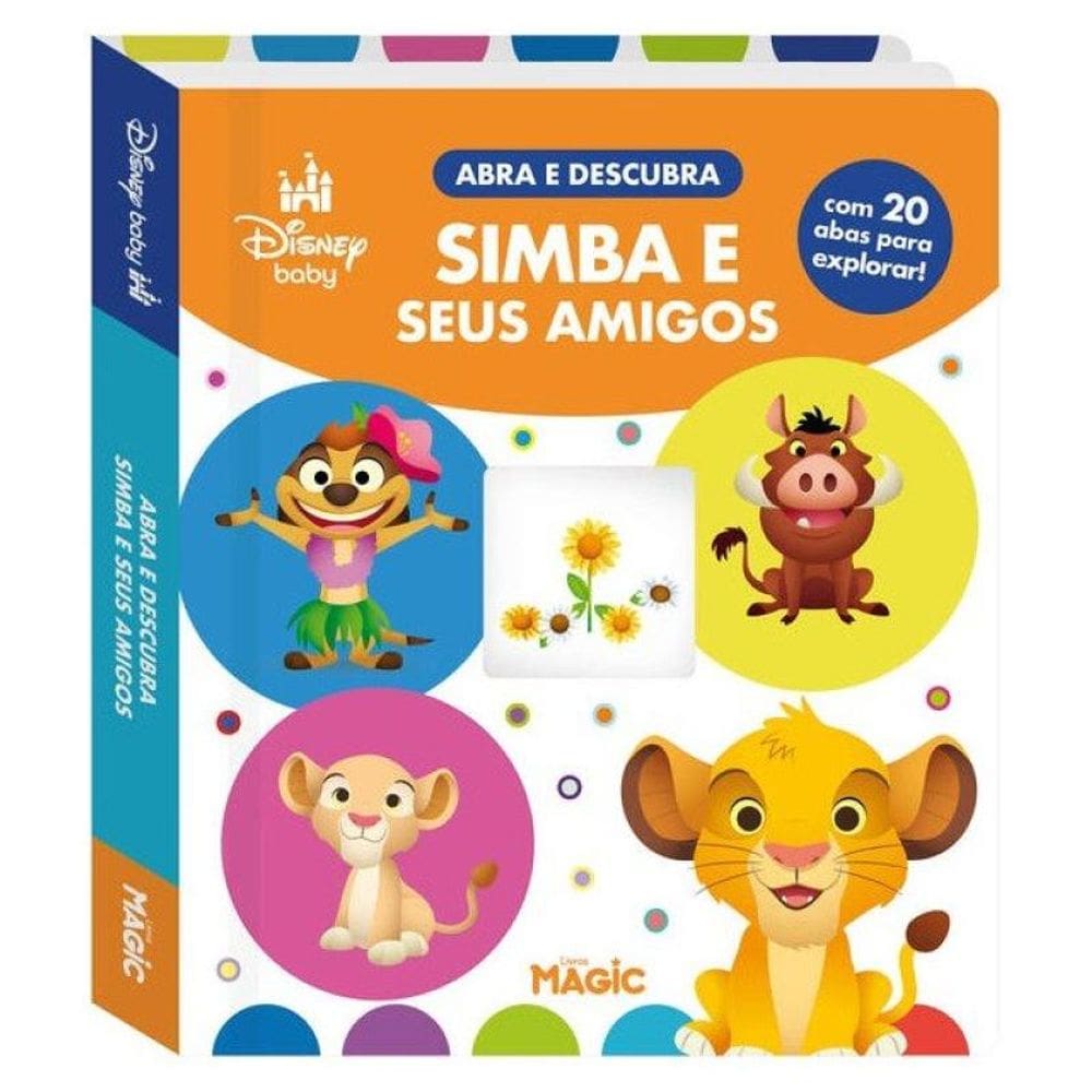 Simba E Seus Amigos - Abra E Descubra