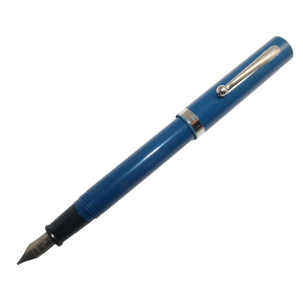 Caneta Tinteiro Sheaffer Calligraphy Azul F New Old Stock