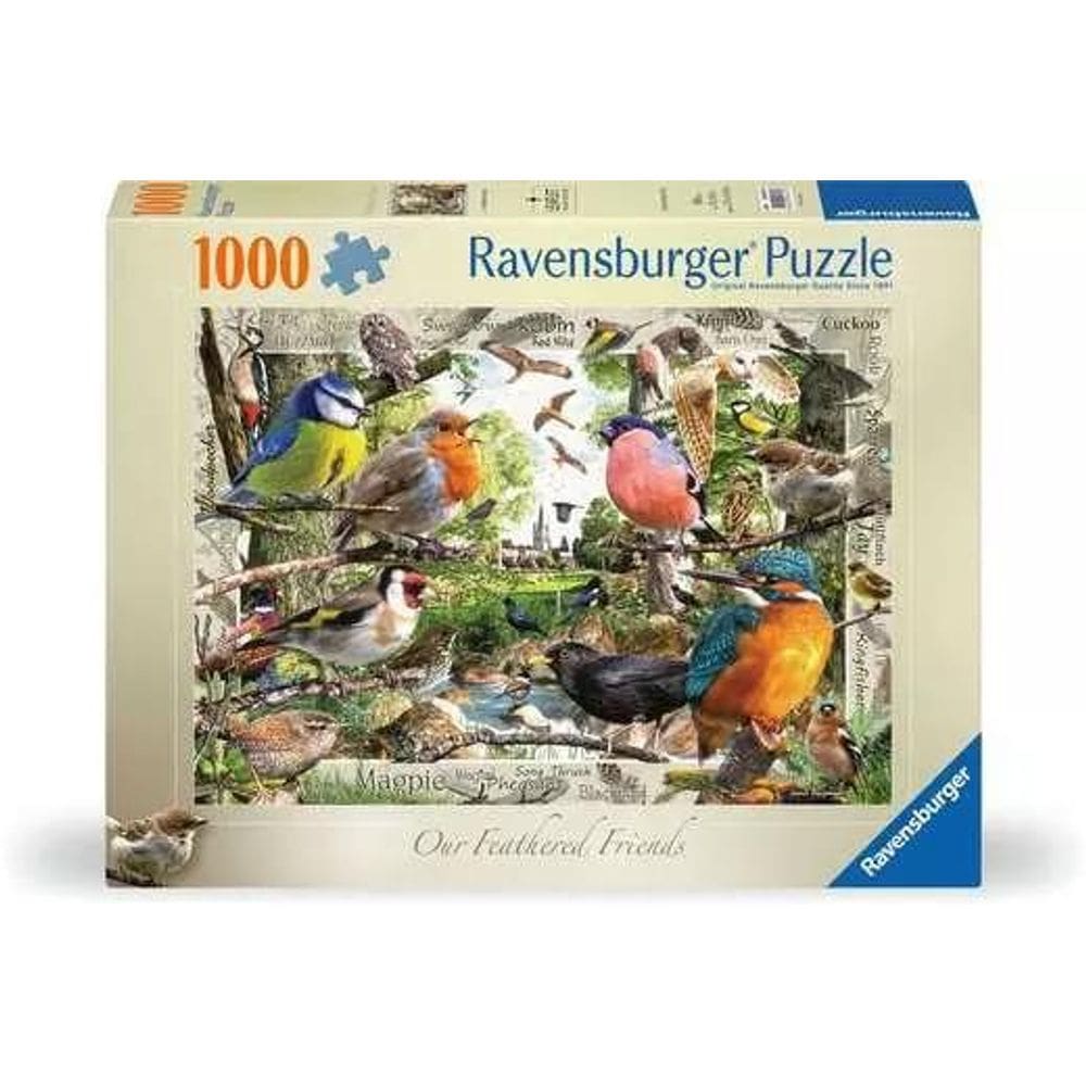 Puzzle 1000 Peças Nossos Amigos Alados Ravensburger 12000328