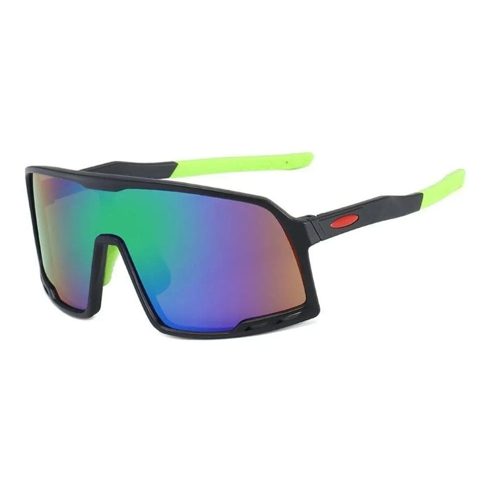 Óculos de Sol Esportivo UV400 – Lente Única Panorâmica Design Shield – LukeSports