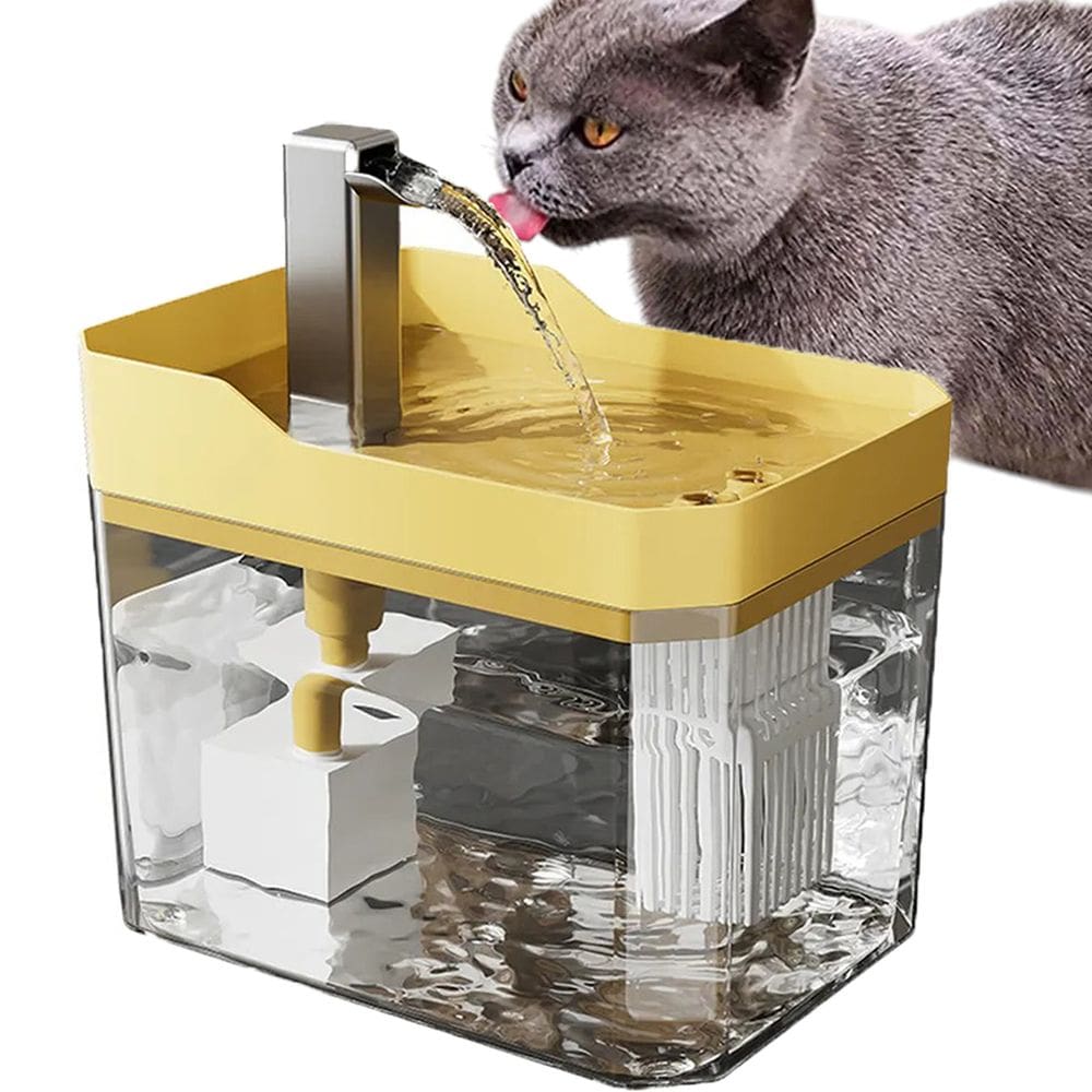 Bebedouro Fonte Agua Automatico Gato Cachorro Pet Cao Animais Bomba Hidrataçao Saudavel Silenciosa Petshop Casa