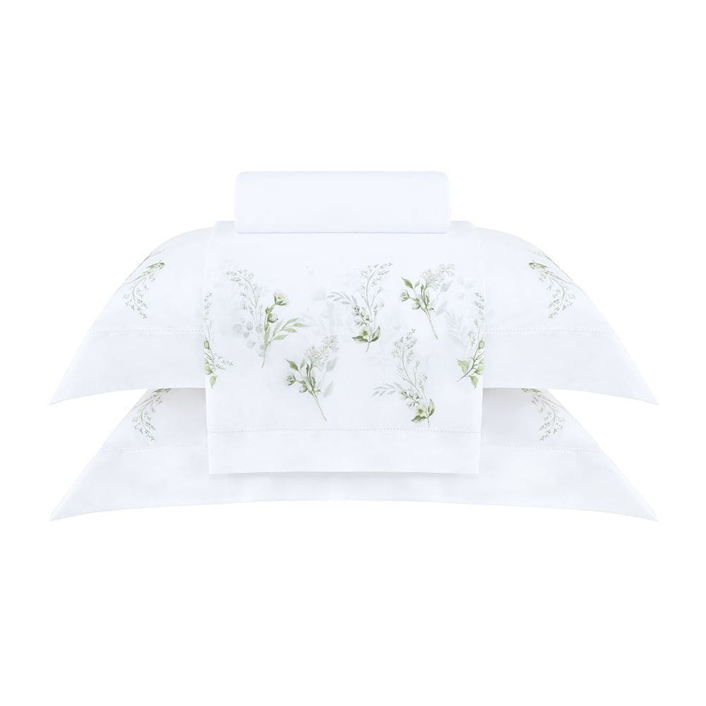 Jogo de Cama Super King Gran Percalle Blanche - 4 Peças - Buddemeyer