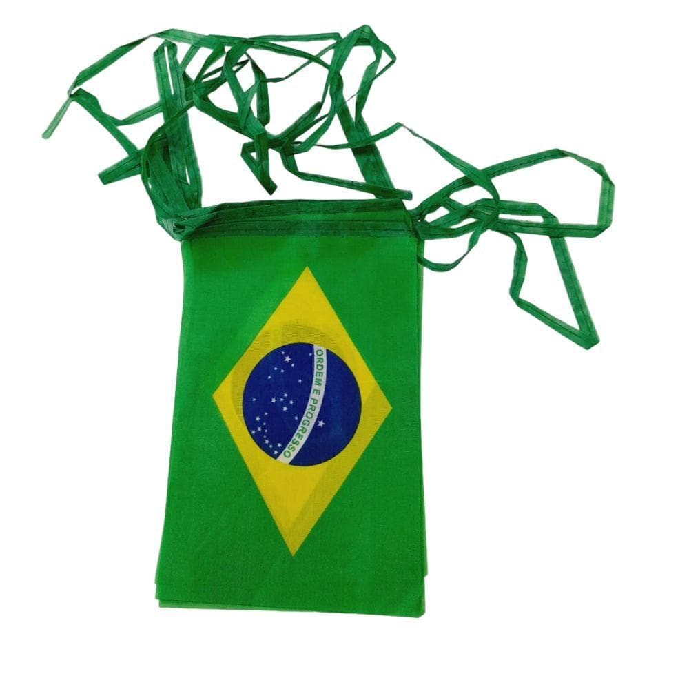 Bandeirinha do Brasil - Cordão 5 Metros - FBA0215 - Wincy