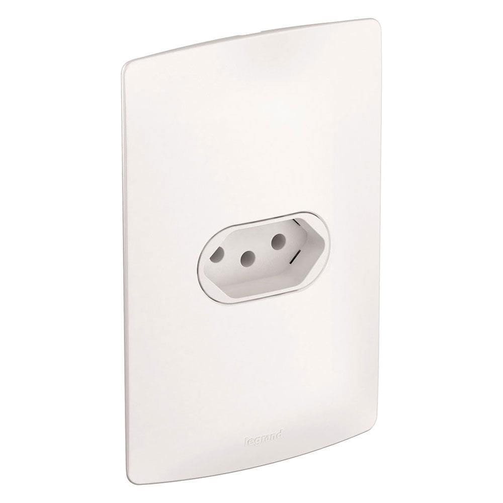 MP - Tomada 2P T 4x2 10A Branco Nereya 6631