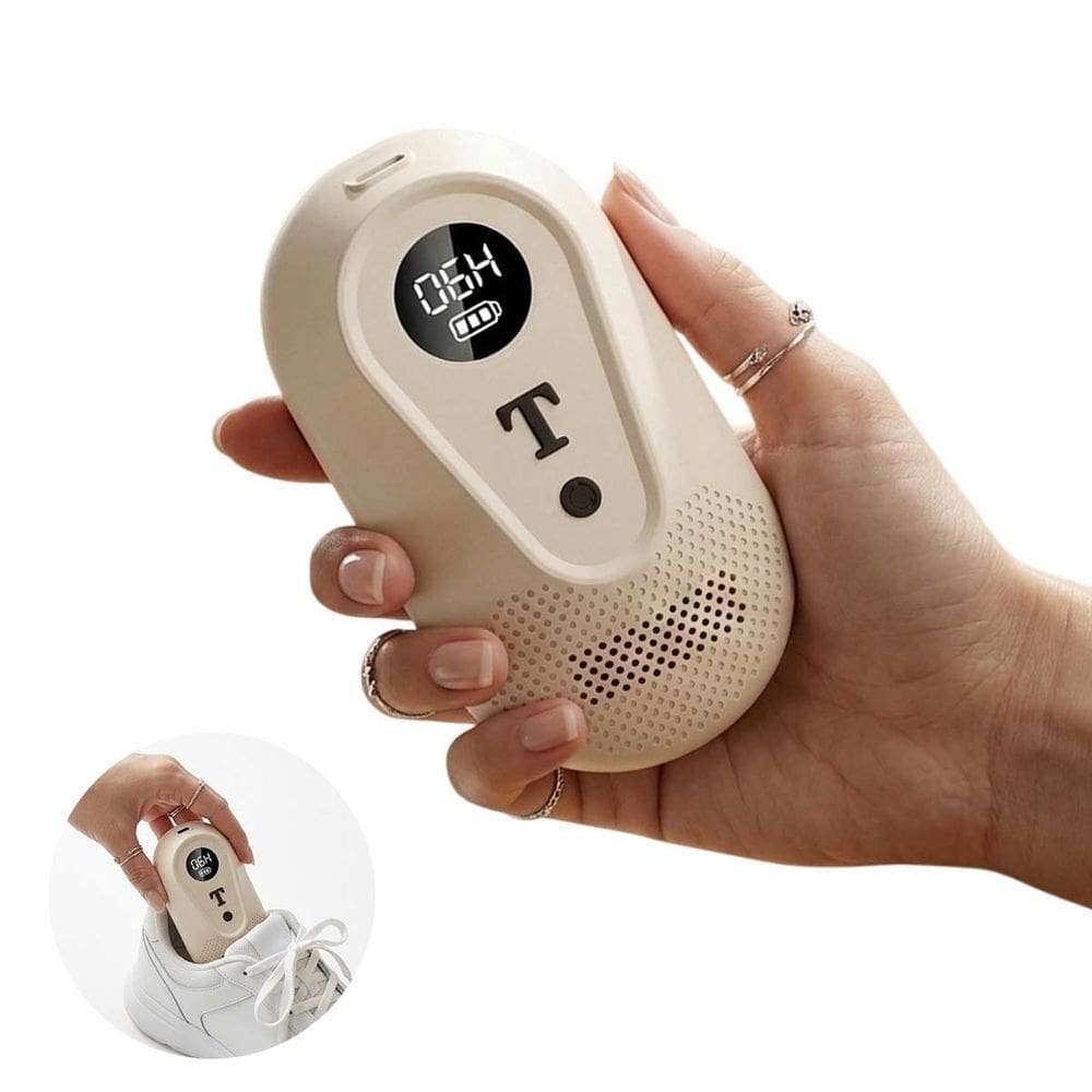 Desodorizador Eliminador Odores Sapatos Armarios Closet Quarto Casa  Antiumidade Eletrico Digital Portatil Eficiente