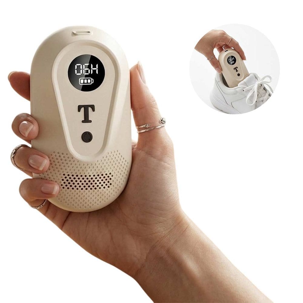 Desodorizador Eliminador Odores Sapatos Armarios Closet Quarto Casa Antiumidade Eletrico Digital Portatil Multiuso