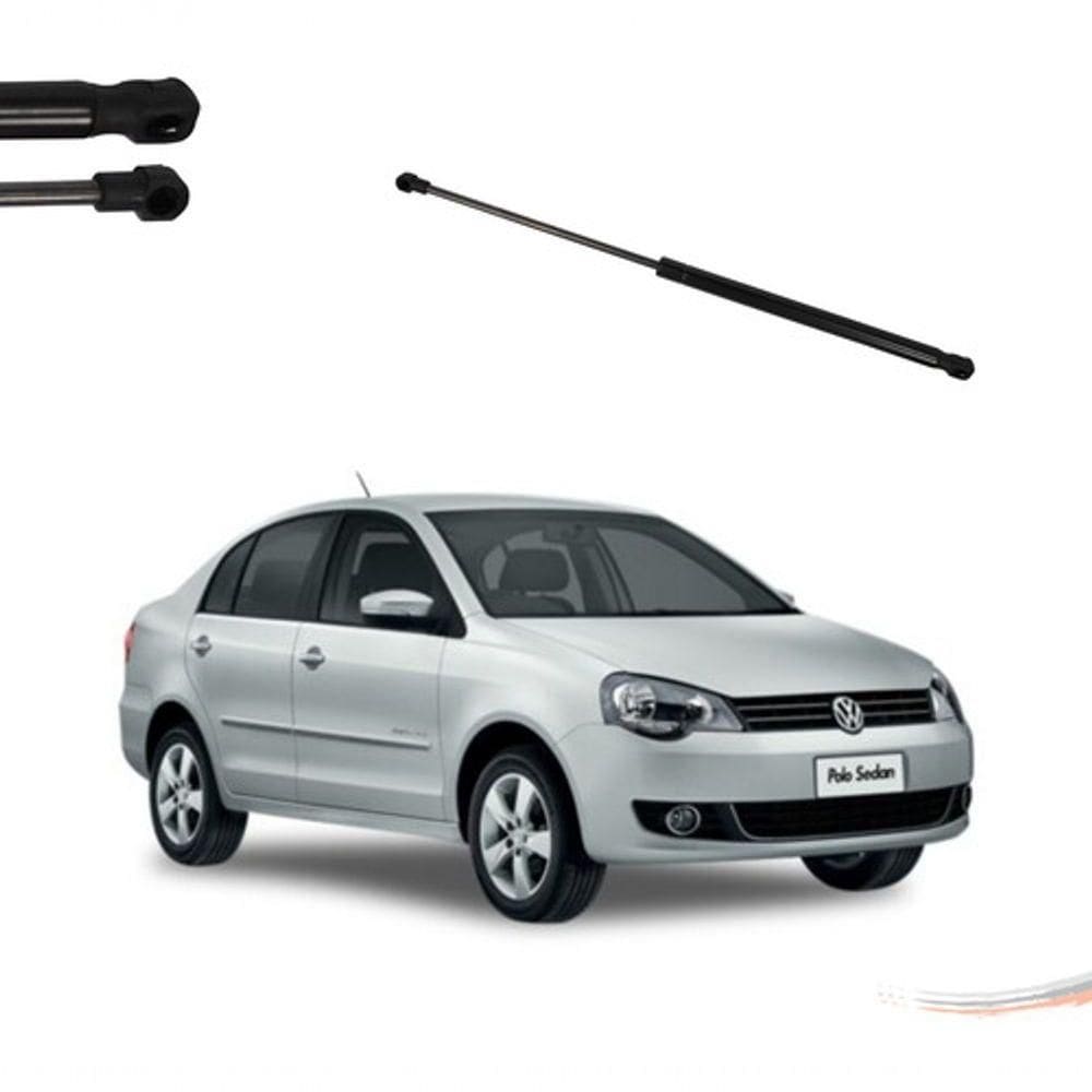 Amortecedor de Mola a Gás do Capô Modelo F103 para Volkswagen Polo Polo Sedan 2002 a 2006 e Gol G5