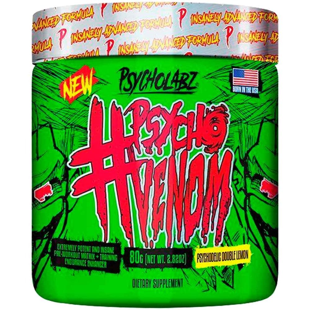Pré-treino Pshycho Venom Lemon Psicholabz 80g