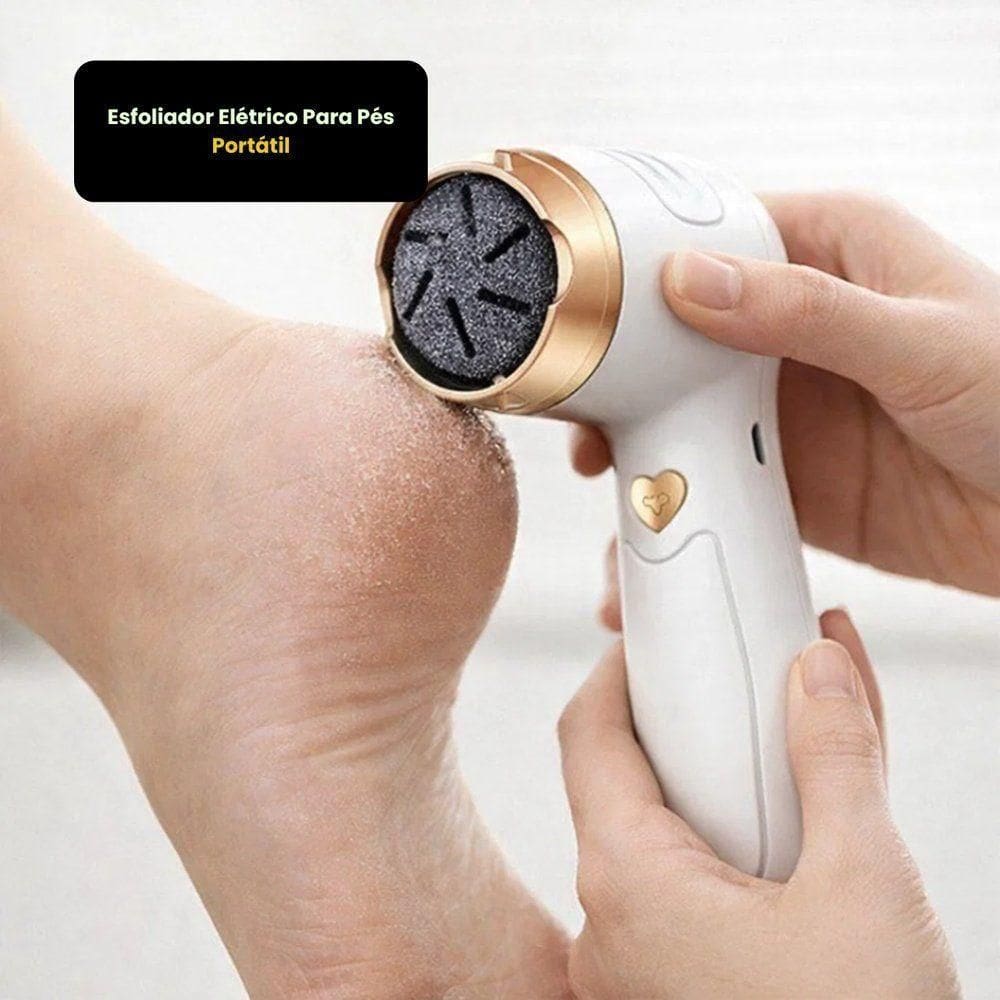 Esfoliador Elétrico Para Pés Portátil