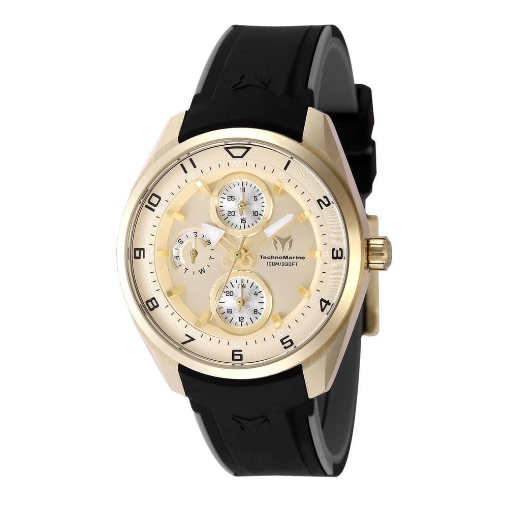 Relogio TechnoMarine Ocean Quantum TM-318114 Lady`s Gold