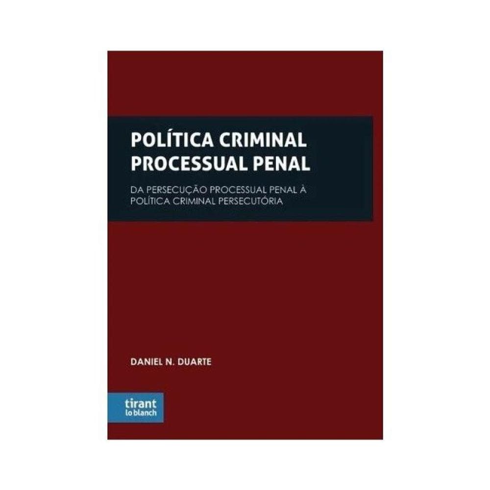 Política Criminal Processual Penal - 2025