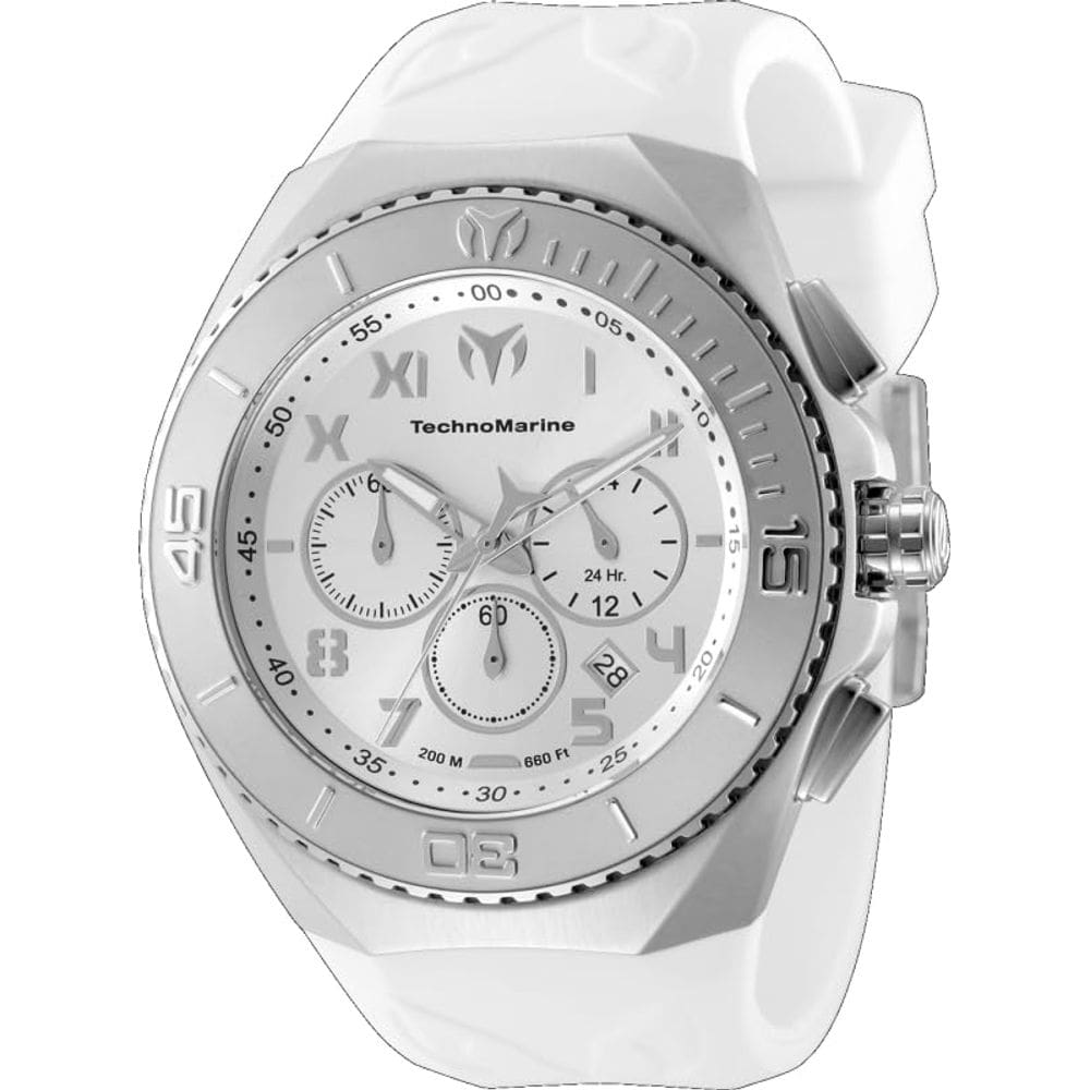 Relógio TechnoMarine Manta Masculino em Aço Inoxidável 48mm VD53 Quartz