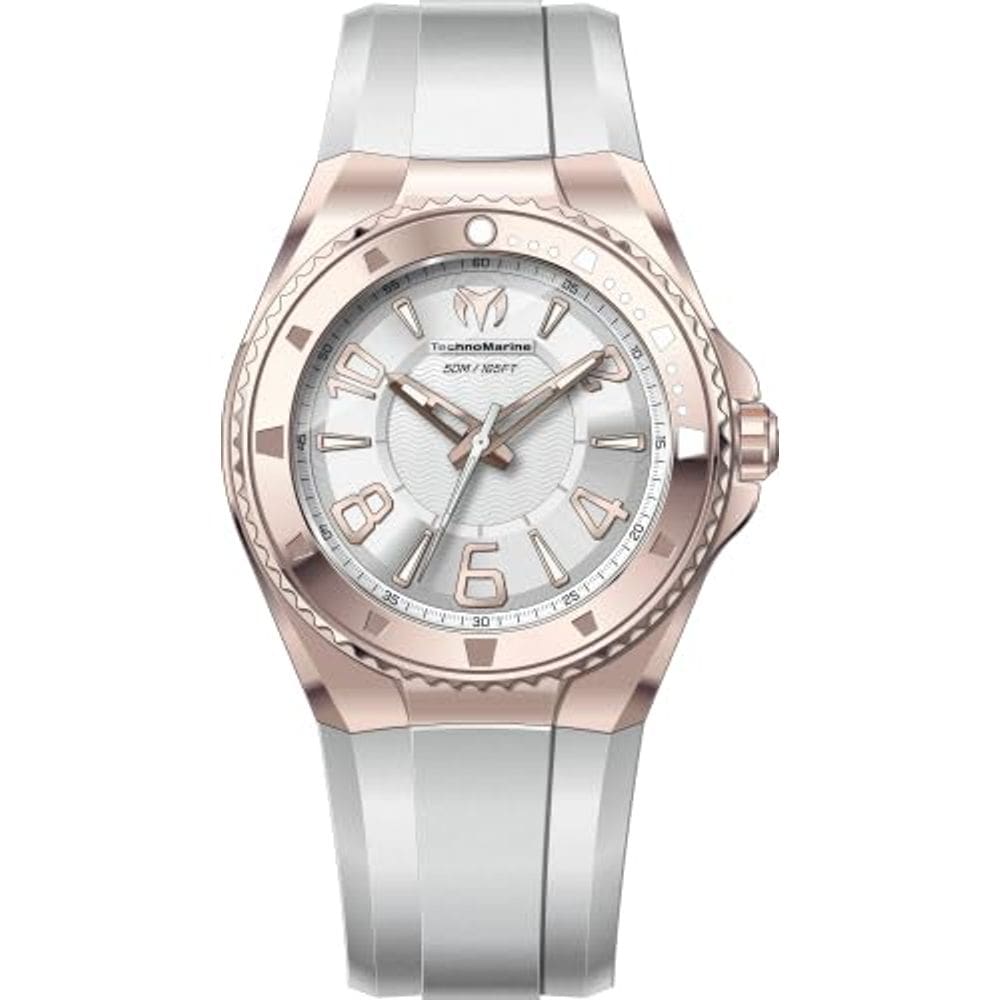 Relógio TechnoMarine Lusso Mare Masculino em Aço Inoxidável 44 mm