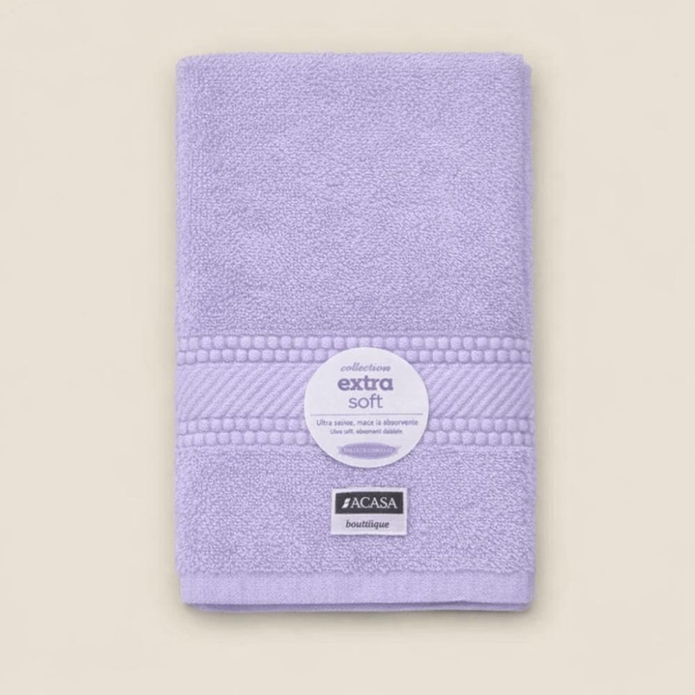 Toalha de Banho Amy 100% Algodão Lilás 70x135cm A\\CASA Premium