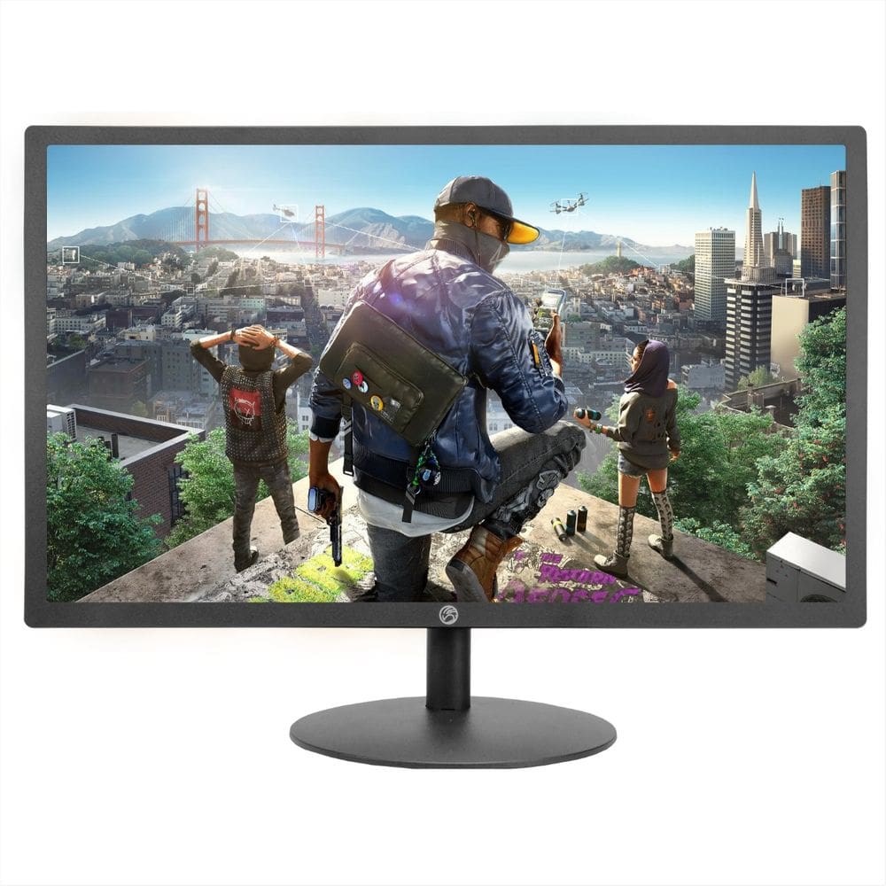 Monitor LED 21.5 Brazil PC 22WR-75 - Full HD, 75Hz, 5ms - HDMI/VGA - Preto