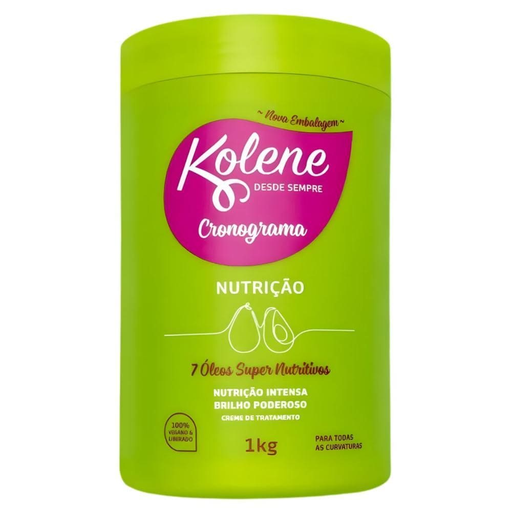 Máscara De Tratamento Kolene Cronograma Nutrição 1kg