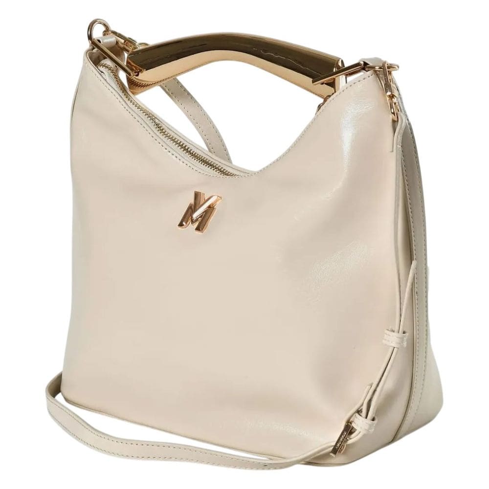 Bolsa Feminina Envernizada Detalhes Metalizados Via Marte