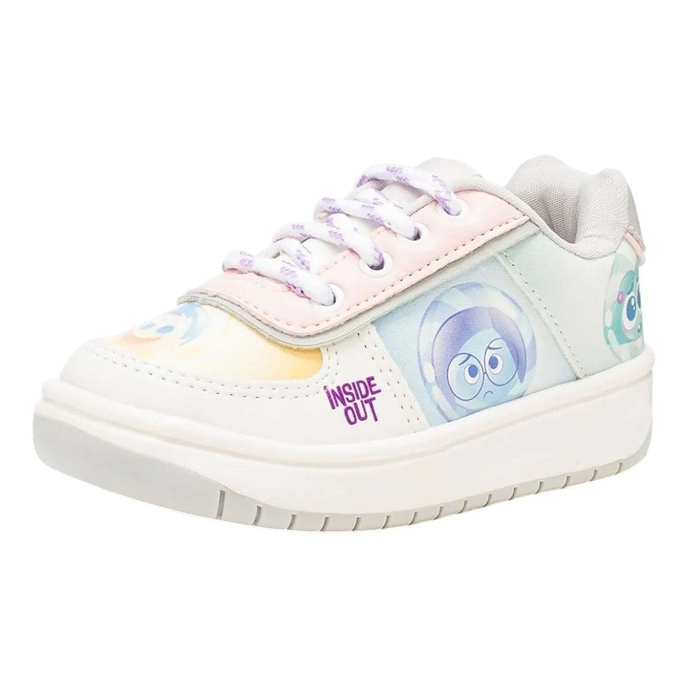 Tênis Infantil Menina Leve Fácil Calce Disney Divertidamente