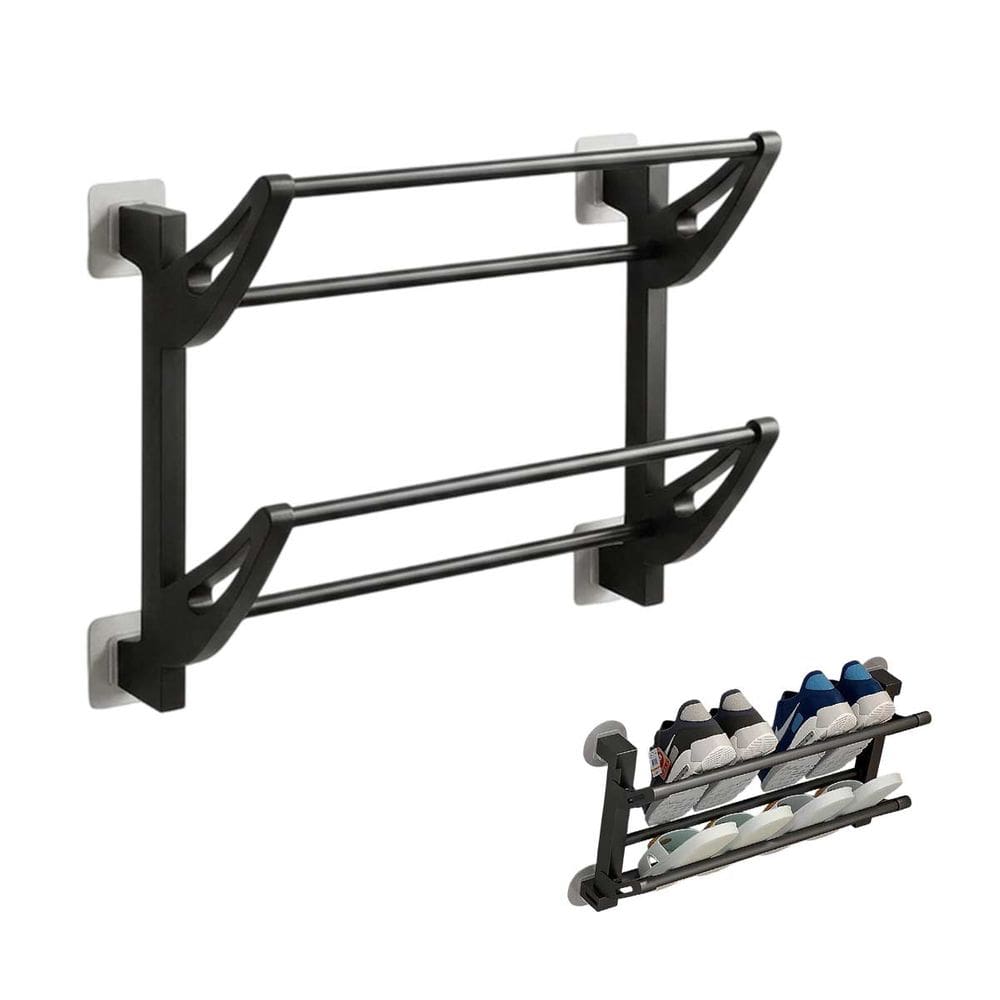 Suporte Organizador Sapateiro Toalha Ventosa Banheiro Parede Quarto Closet Lavanderia Sala Casa Multiuso