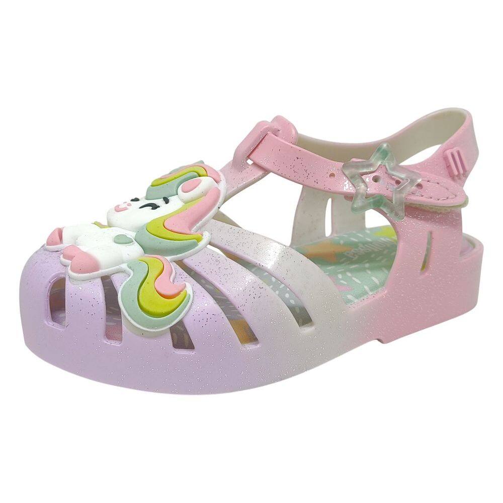 Sandália Feminina Conforto Possession Unicórnio Mini Melissa