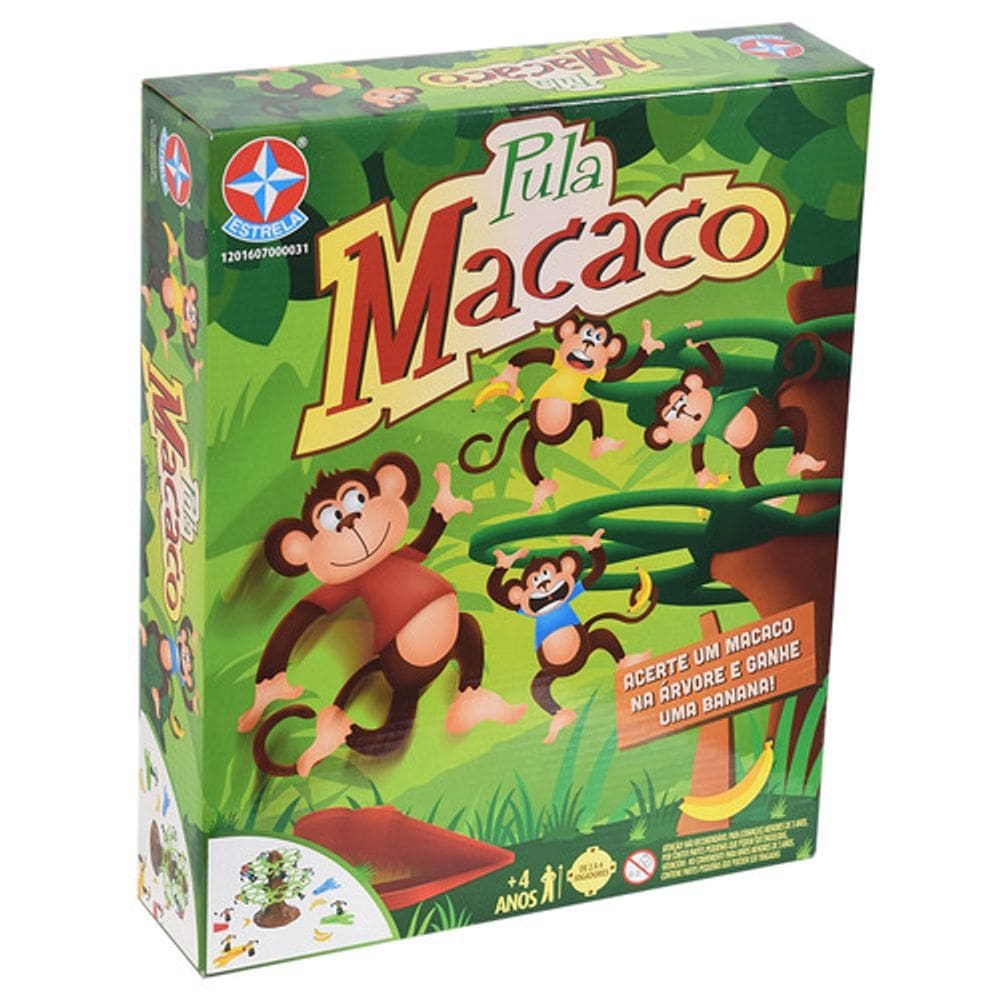Jogo Pula Macaco - Estrela