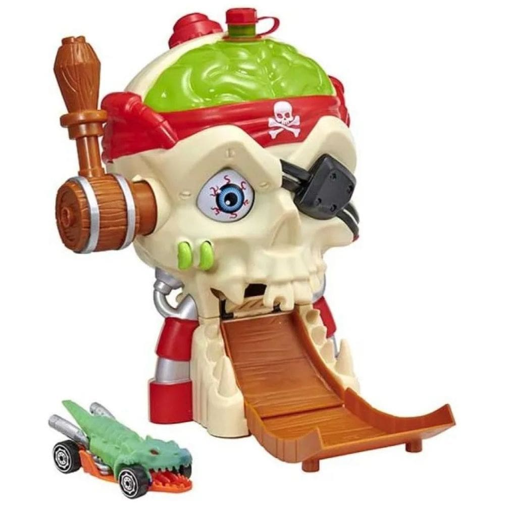 Brinquedo Pista Pirata Infantil com Carrinho e Rampa de Lançamento - Fun