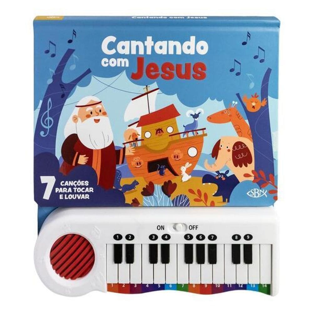 Livro-Piano: Cantando com Jesus