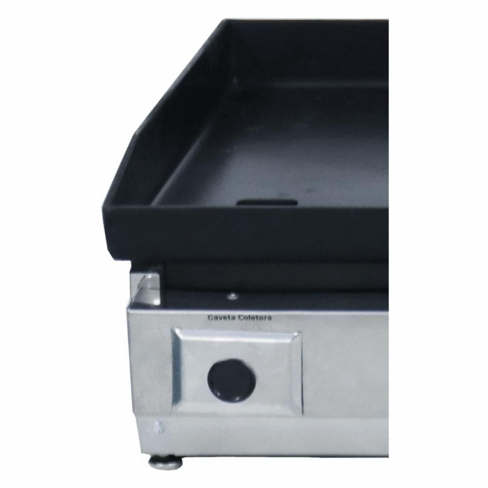 Chapa Bifeteira Venâncio Deguste Luxo Em Inox A Gás Baixa Pressão C100 4,76mm 49805