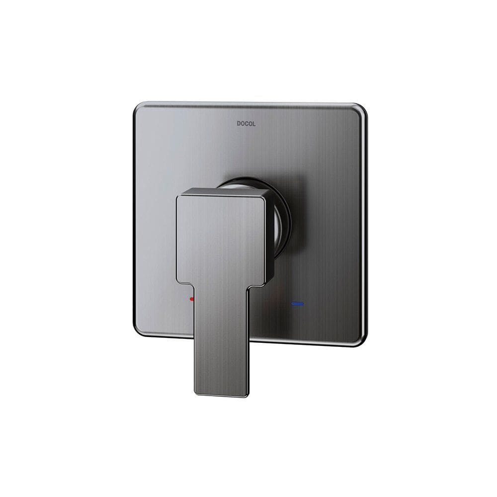 Acabamento Monocomando para Chuveiro Docol Edge 90008500070 3/4” Grafite Escovado