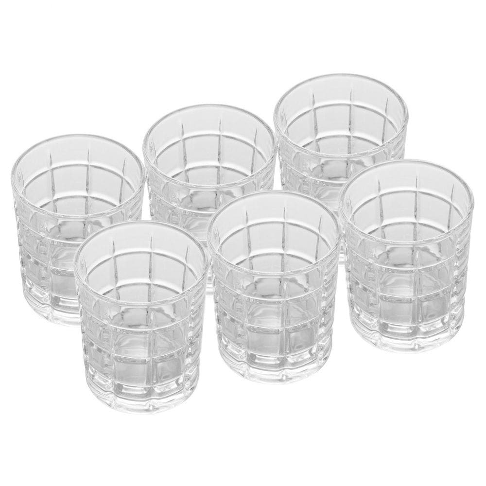 Cj 6 Copos de Cristal para Whisky Brooklyn Transparente 320ml Wolff