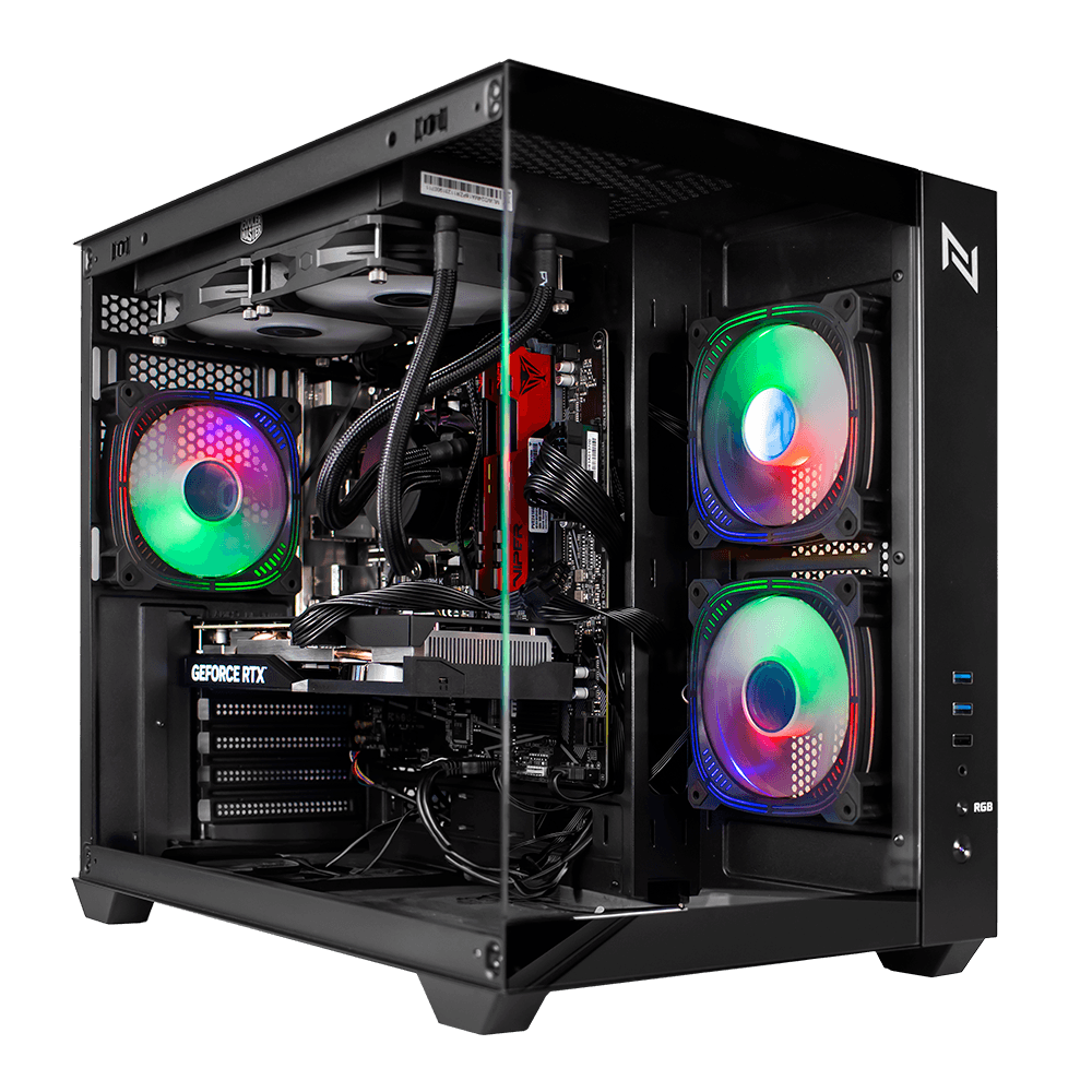 Pc Gamer AMD Ryzen 5 5600GT 16GB (Radeon Vega 7 Integrado) SSD 480GB 500w 80 Plus, Aquarium Neologic - NLI86303
